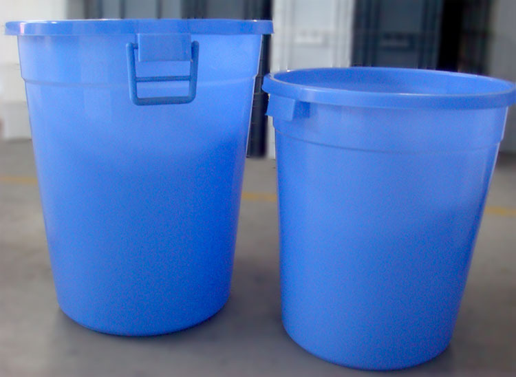 200L beef tendon thickened plastic round bucket pickled vegetable water bucket large open fermentation bucket