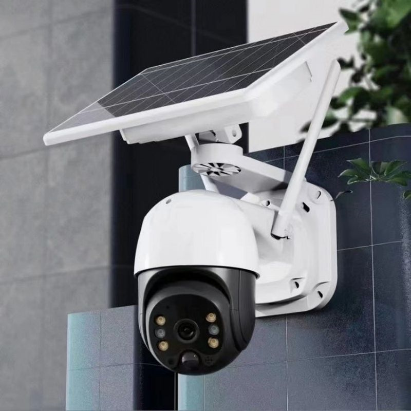 Photovoltaic power generation outdoor 4G solar wireless monitoring camera YX-JK 20 watt 4 megapixel parking lot