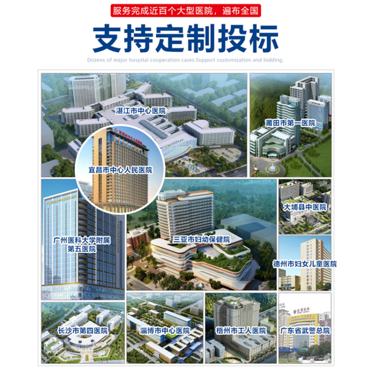 万开医院家具主任办公桌高端办公区域适用综合中心医疗机构