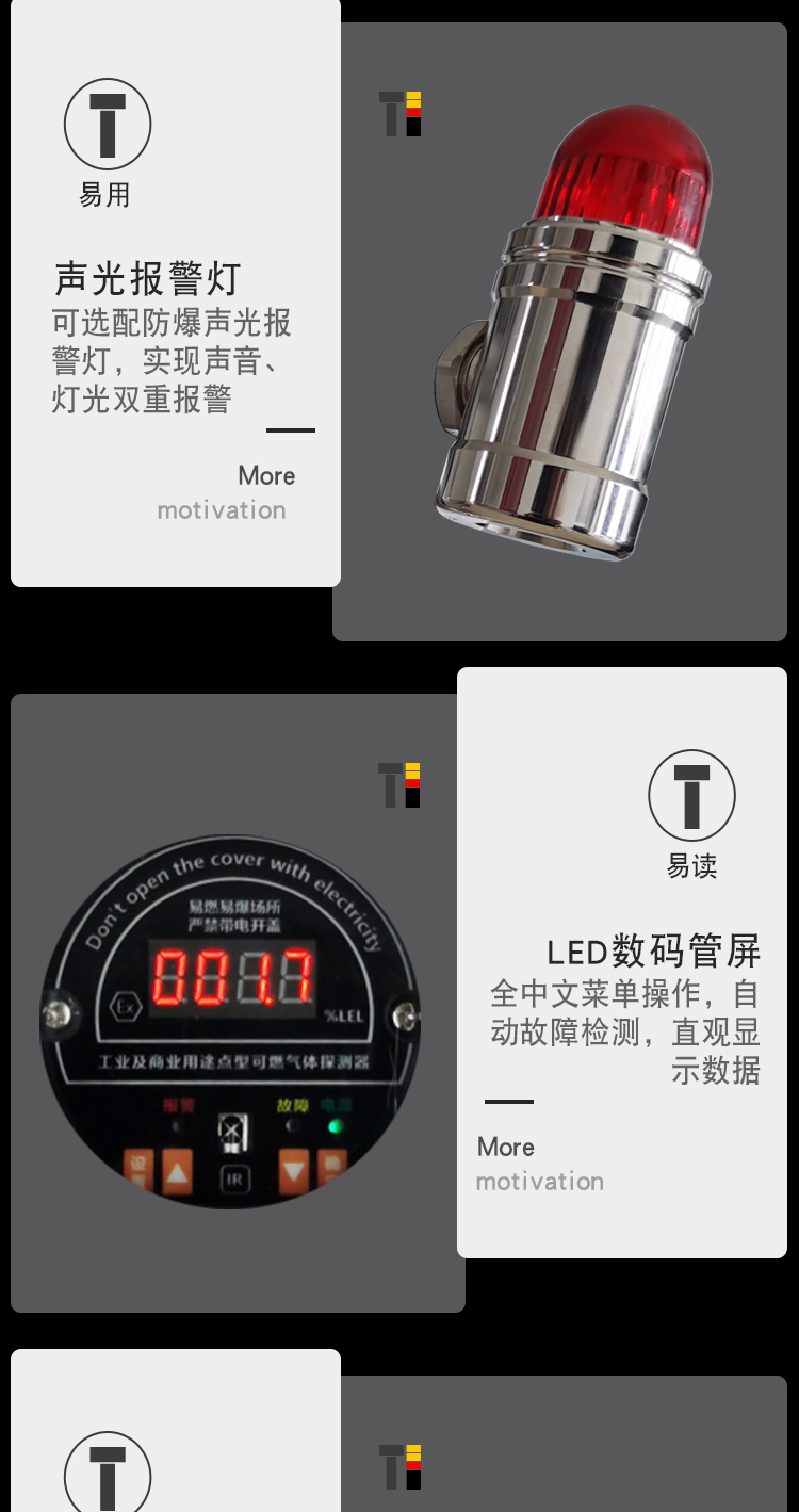 Independent combustible gas detector Internet of Things mobile phone alarm natural gas liquefied gas alarm plug in and play