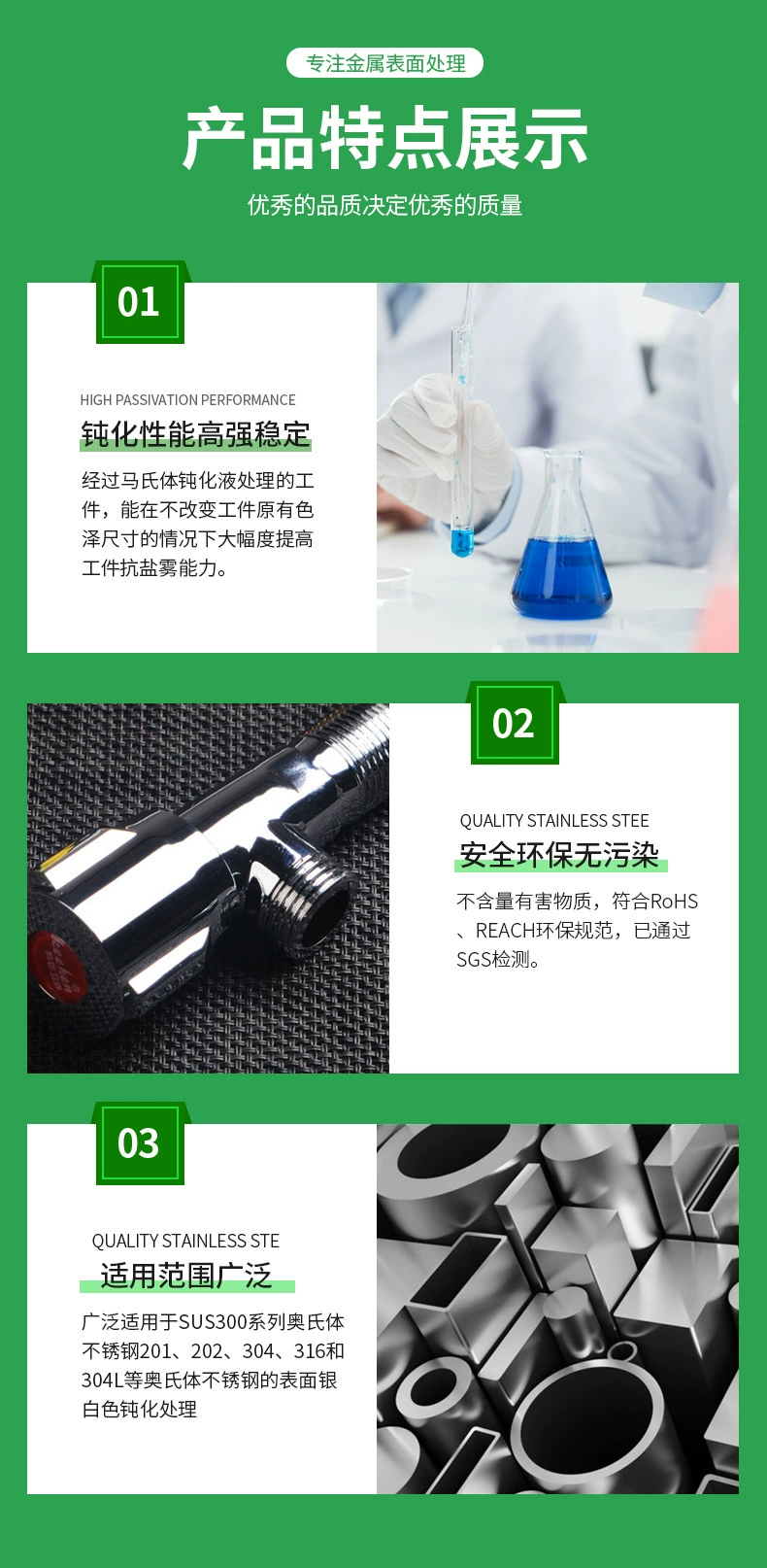 Salt Spray Resistance Test of Jiayimei Stainless Steel Passivation Liquid Metal Passivation Rust Prevention Treatment Agent Passivation Protector