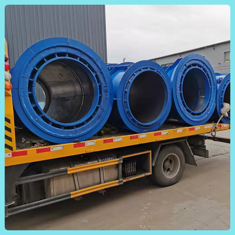 Cement pipe mechanism, pipe mold, material saving, low noise concrete equipment, construction site land