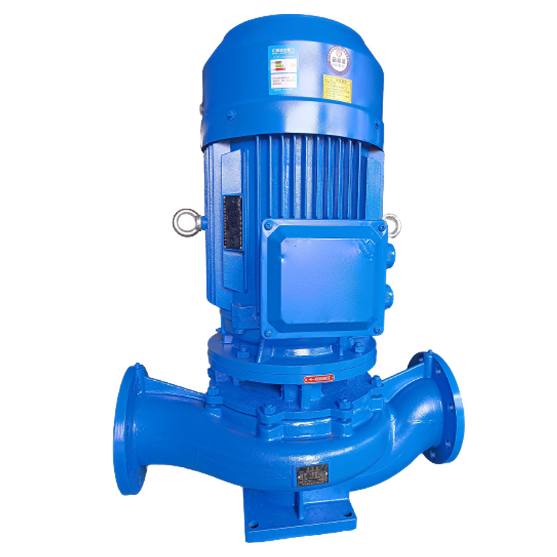 ISG vertical pipeline pump, high-rise pressurized circulating pipeline centrifugal pump, small horizontal pipeline cold and hot water circulating pump