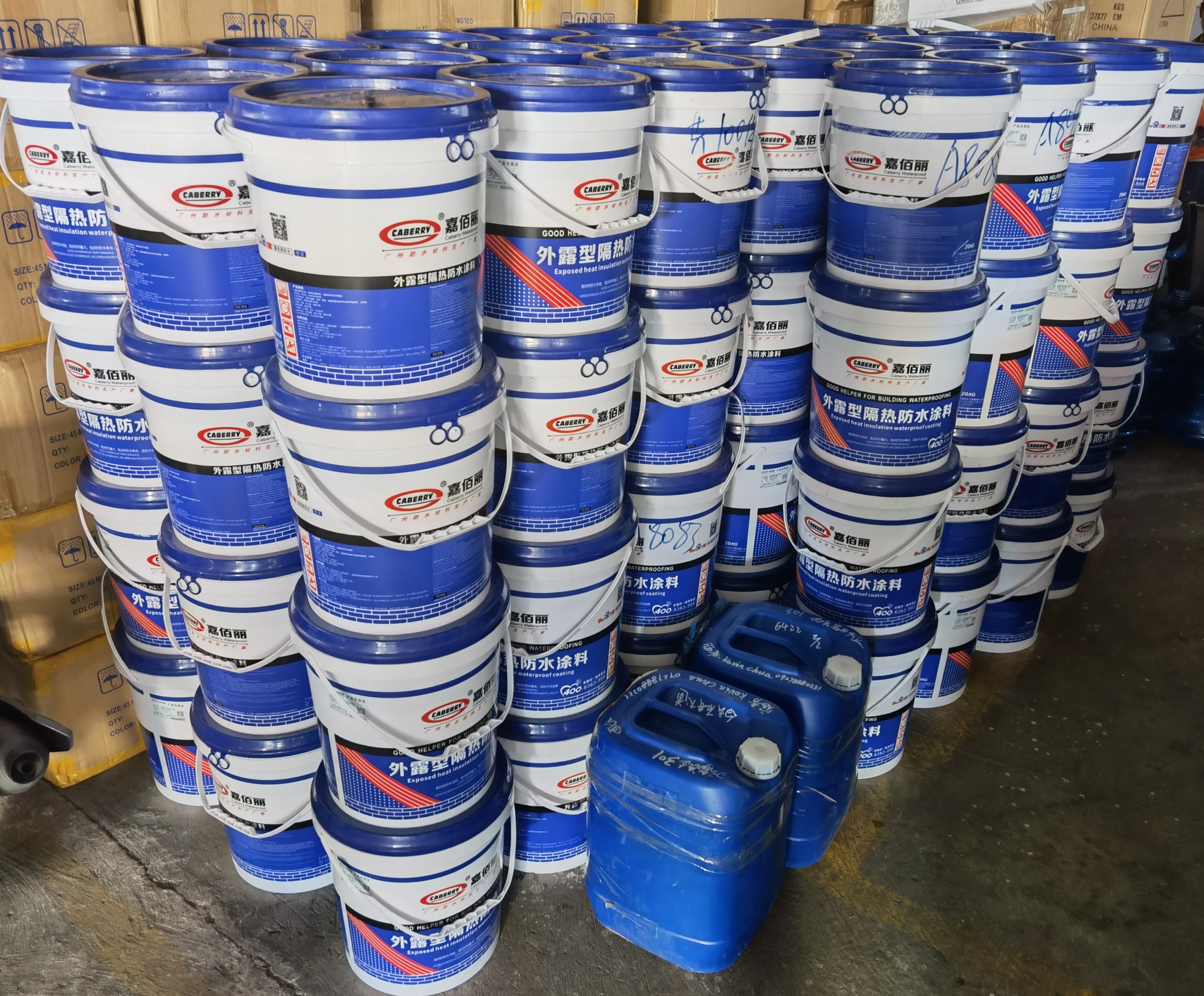 Nano reflective thermal insulation coating, color steel tile roof exterior wall thermal insulation coating, roof thermal insulation and waterproof coating