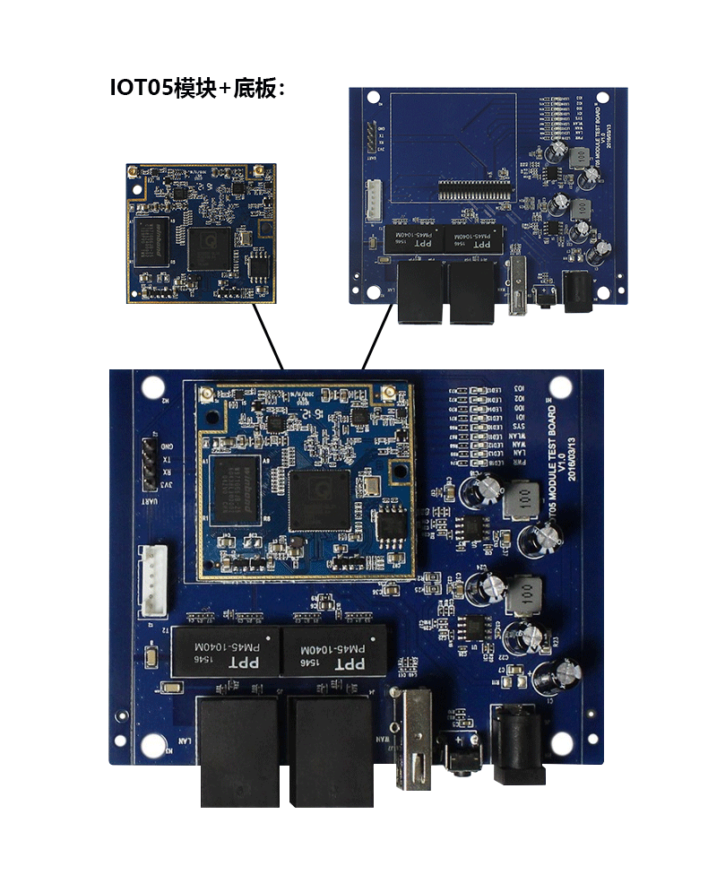 Qualcomm QCA9531 IoT serial port high-power AP routing drone IP Camera image transmission wif i module