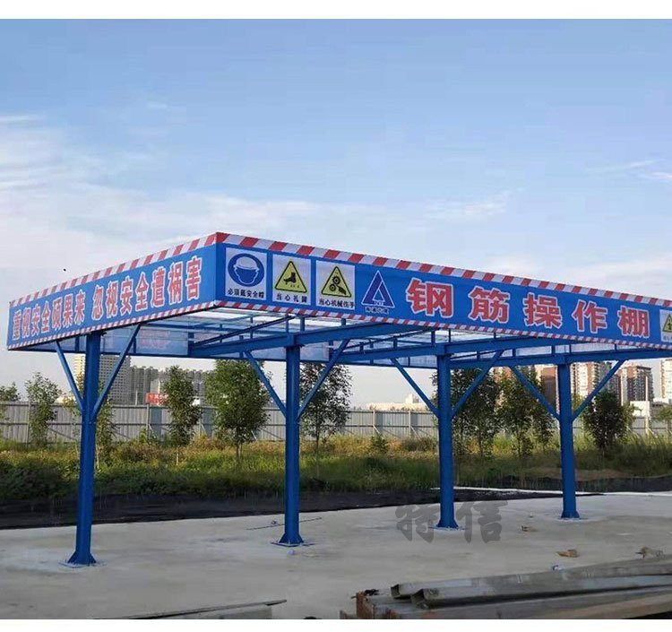 Steel bar protection shed, steel bar processing shed drawings, Henan steel bar processing shed, Ruishuo, large quantity in stock