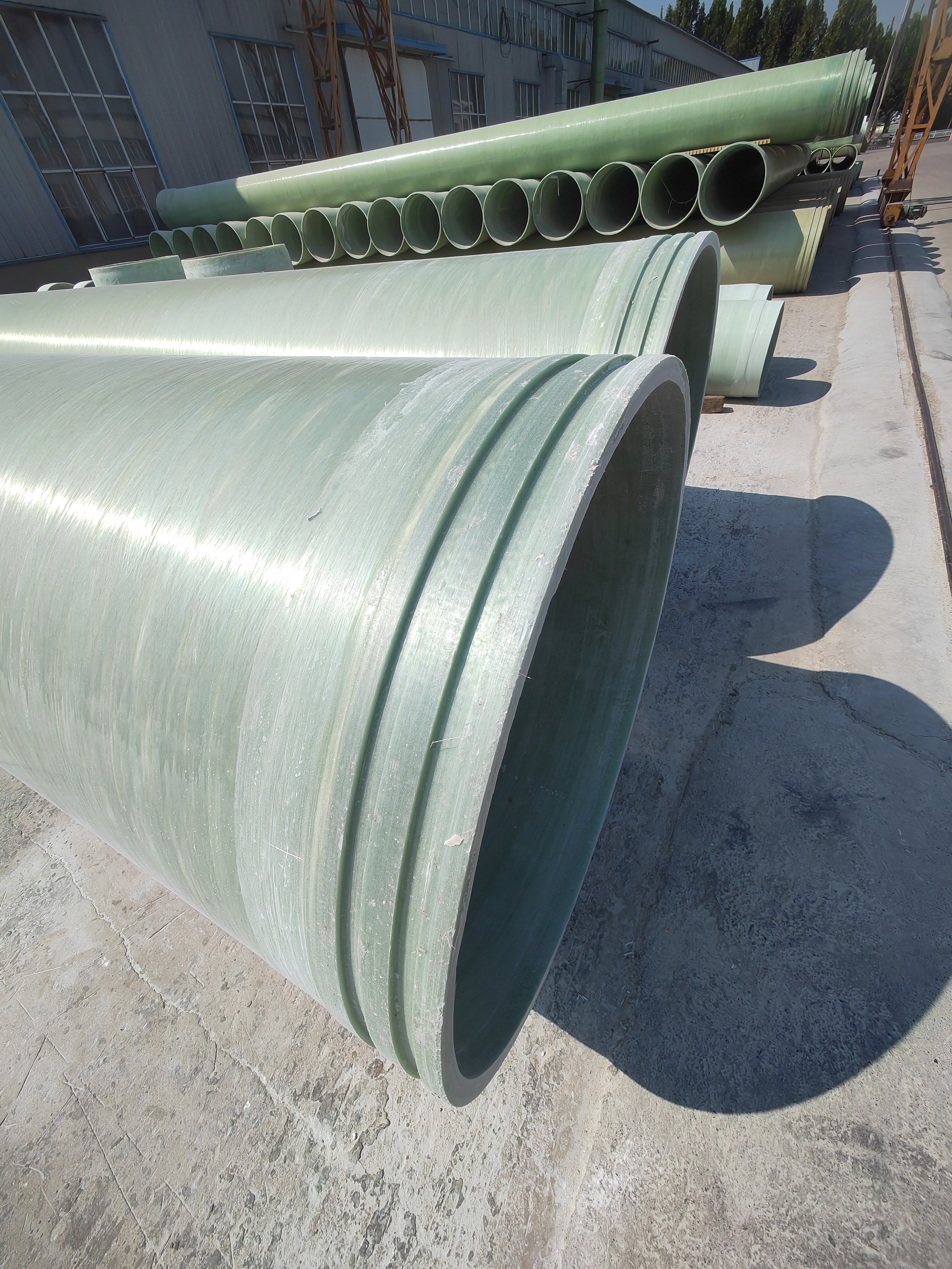 Process sand pipe, fiberglass composite ventilation flue, chimney, high-pressure petroleum pipe