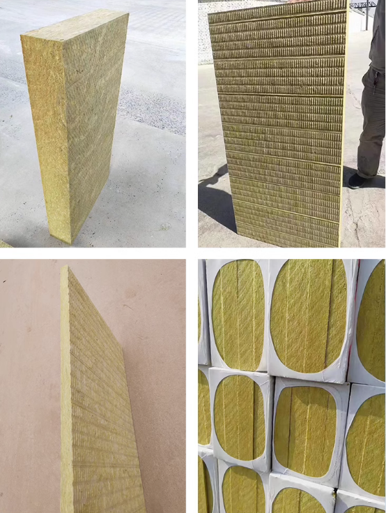 Ruide High Strength Hard Rock Wool Board Building and Industrial A-Class Fire Insulation System Manufacturer