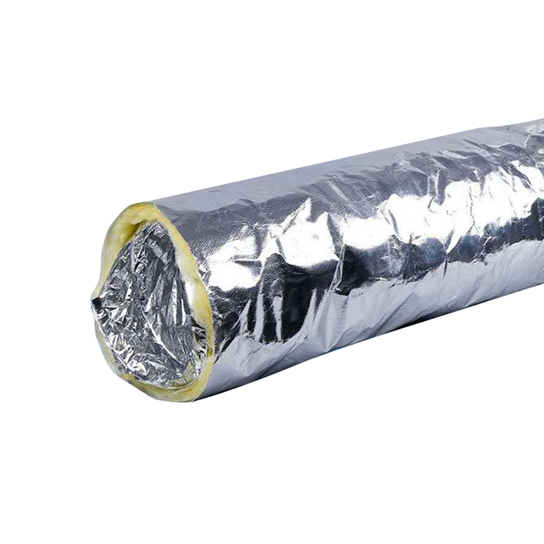 Aluminum foil insulation hose, central air conditioning telescopic ventilation hose, aluminum foil thickened and reinforced insulation pipe