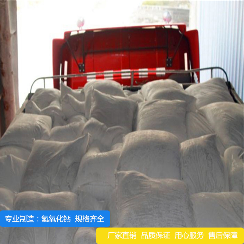 Hongze New Material supplies 90% hydrated lime Calcium hydroxide for industrial water treatment and flue gas desulfurization