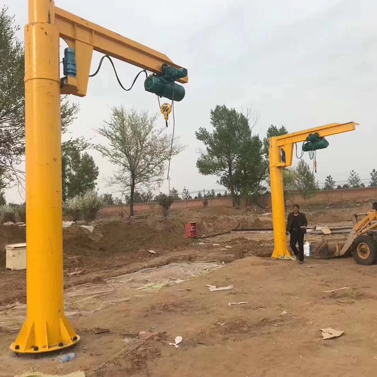 Outdoor rotating cantilever crane for industrial use, 5-ton BZ cantilever crane