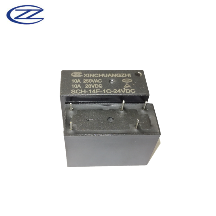 10A electrician electrical signal creative relay SCH-14F-1C-24VDC five pin 24V conversion relay