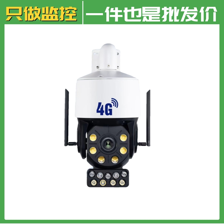 睿博士P6SLite 有线网络监控 枪球一体 全彩夜视摄像头