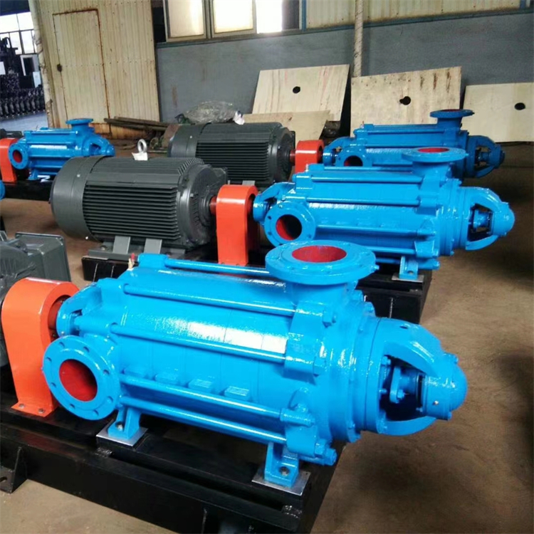 Horizontal multi-stage centrifugal pump D-type high-rise booster pump boiler feed water, hot water circulation pump, clean water pump lift