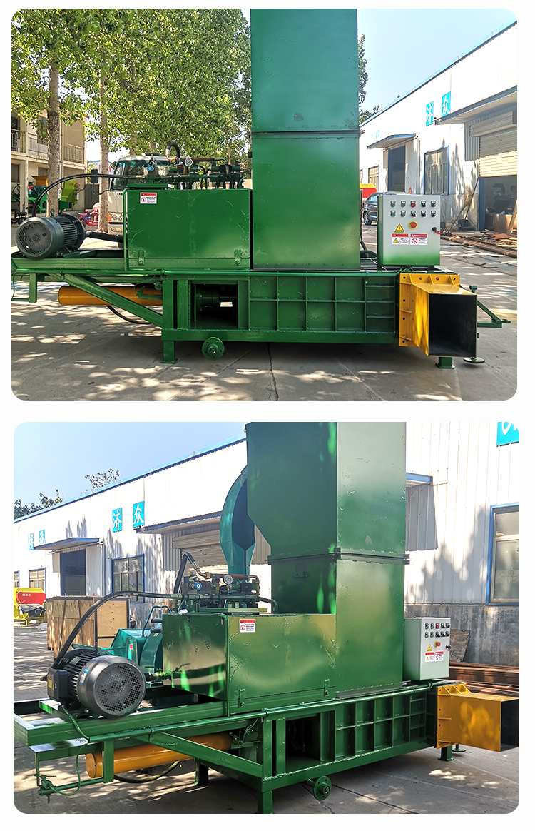 Feed processing equipment - Silage yellow storage bag pressing machine - Fully automatic alfalfa baler