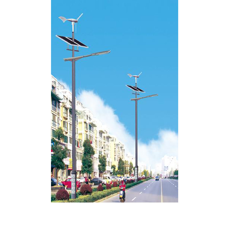 A complete set of rural roads with wind and solar complementary solar street lights, 6 meters, 7 meters, and 8 meters, both for urban and electrical purposes, can be customized