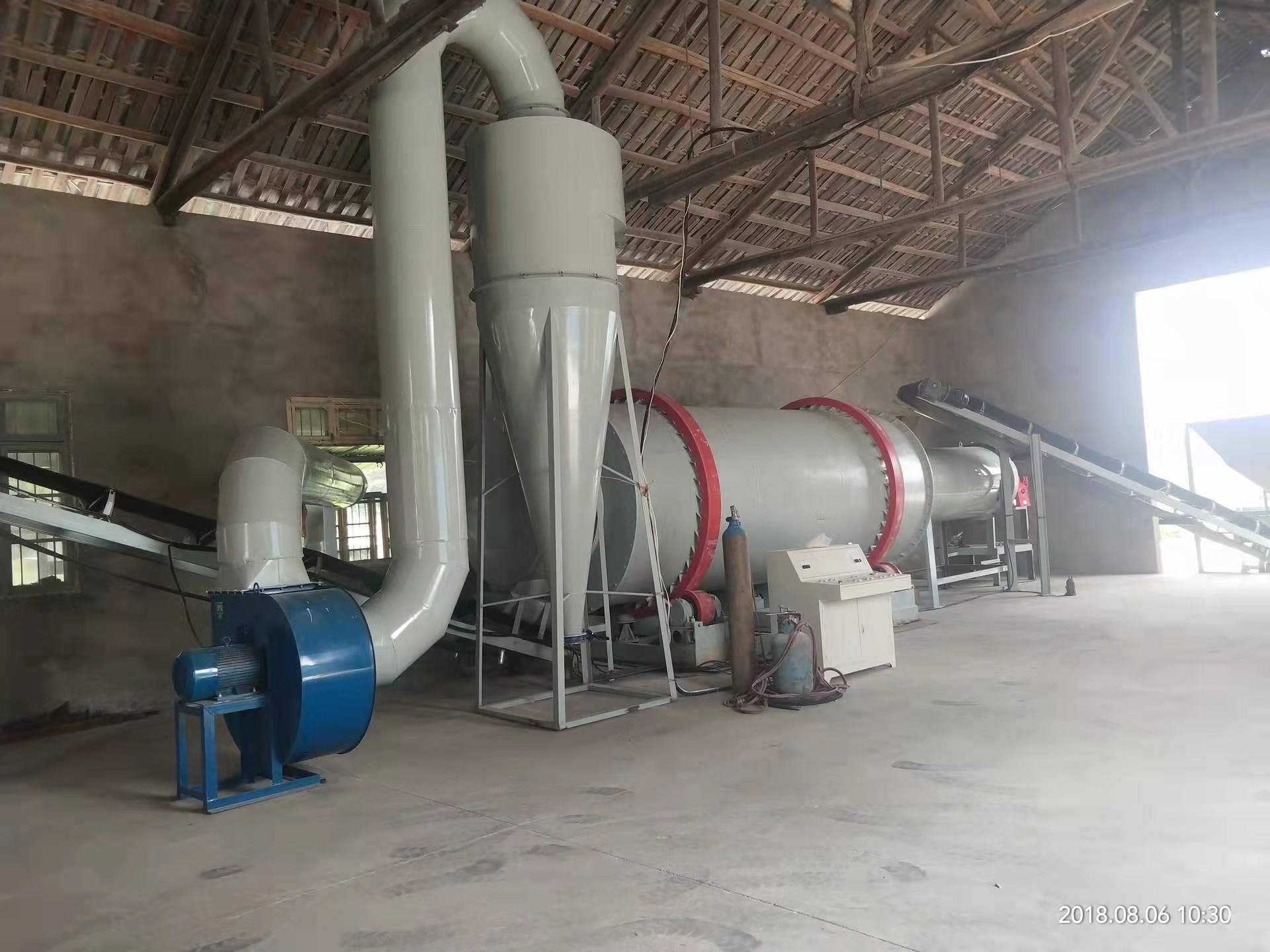 Horizontal multifunctional single drum drying equipment Rice grain drum dryer Sludge fine sand distiller's grains drying machine