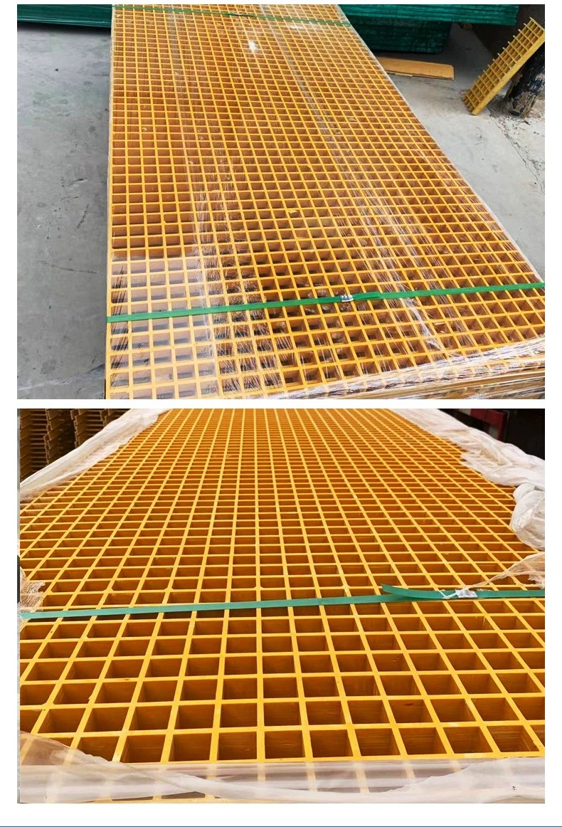 Zhanrui fiberglass grating board, tree grating, photovoltaic power generation walkway board, drainage ditch cover plate, 38 thick, corrosion-resistant