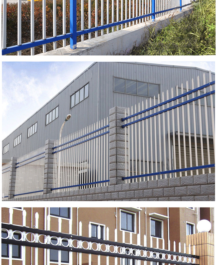 Iron, zinc, steel guardrail, fence, outdoor community fence, protective fence, factory area, kindergarten fence, isolation villa