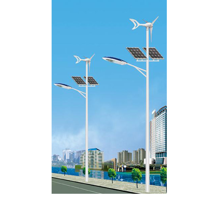 A complete set of rural roads with wind and solar complementary solar street lights, 6 meters, 7 meters, and 8 meters, both for urban and electrical purposes, can be customized