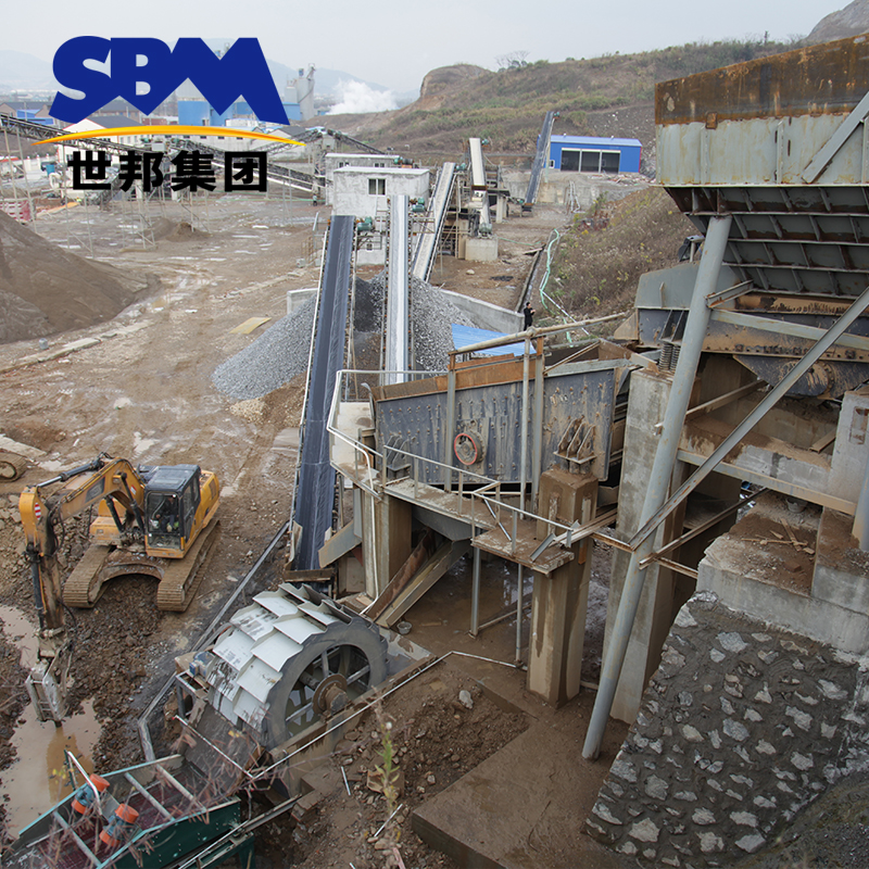 Shibang 1140 Impact Sand Machine Large Mechanism Sand and Stone Production Line