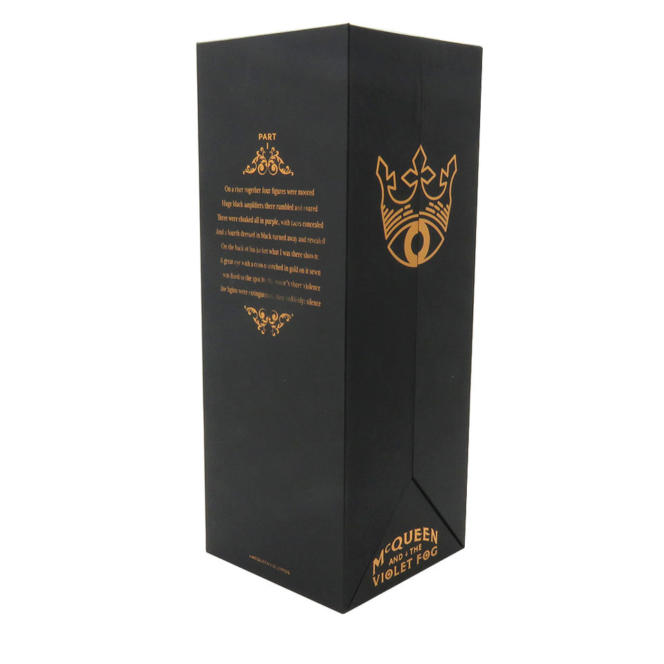 Double opening wine packaging box, high-quality high-end wine gift box, brand gilded logo, craft wine gift box