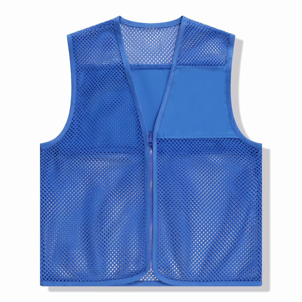 Advertising vest printed logo outdoor volunteer public welfare activities breathable mesh vest vest reflective strip advertising shirt