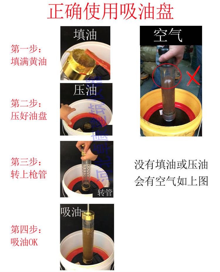 600900cc manual self priming grease gun, grease pressure plate, high-pressure lubrication dual purpose grease plate, oil suction plate