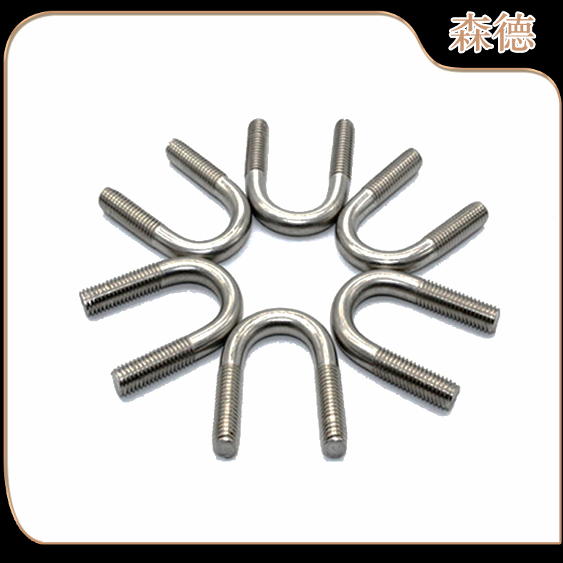 Glass fiber reinforcement overlapping U-shaped buckle M10-U bolt GFRP reinforcement connection U-shaped clamp head from Zehnder stock