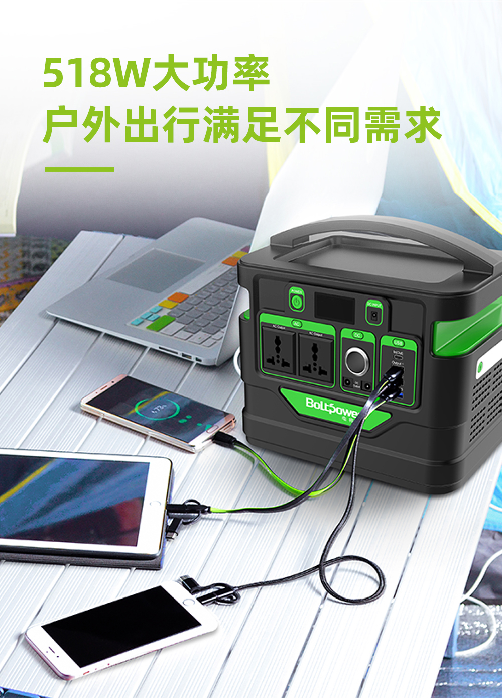 Electric General 500W multifunctional solar silent bidirectional inverter outdoor power supply OEM, ODM OEM and customized processing