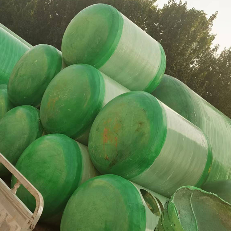 Glass fiber reinforced plastic wound Septic tank, underground integrated sedimentation tank, green and environmental protection, various specifications, support customization