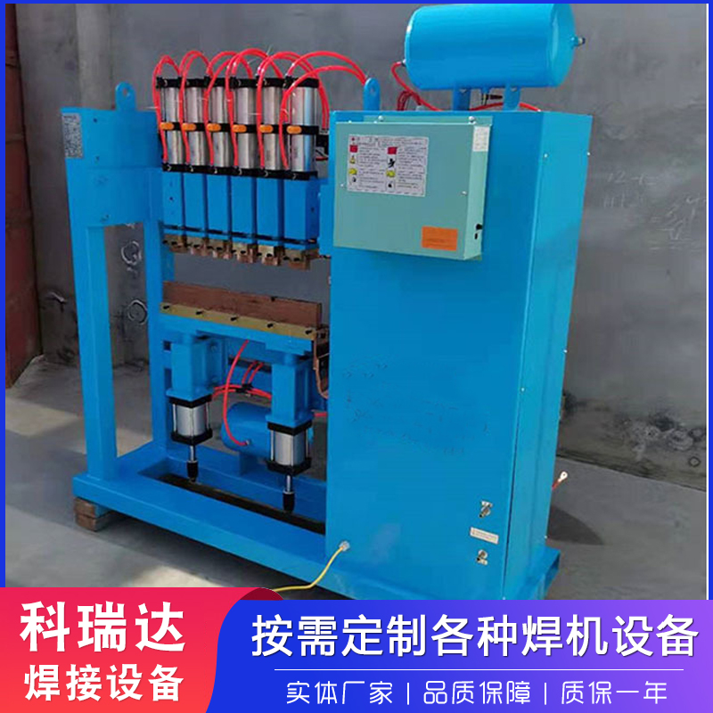 Pneumatic welding machine, steel bar, wire, basket, spot welding machine, mesh frame, squirrel cage welding machine, stable performance