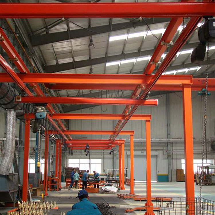 KBK frame flexible crane manufacturing workshop, 3-ton combined crane for factory building