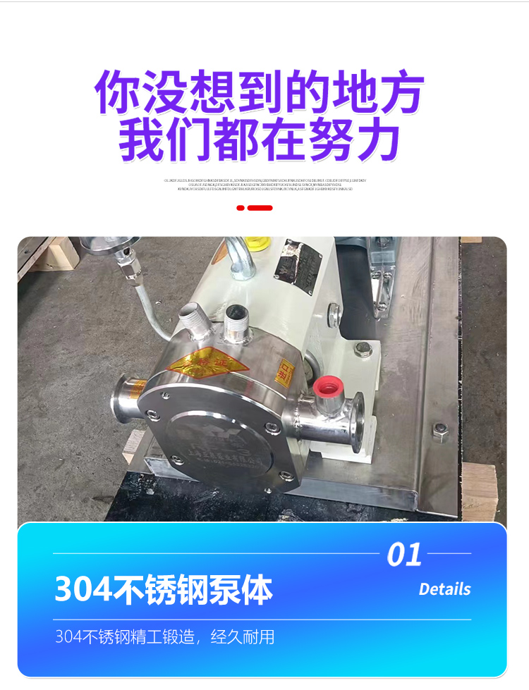 Yaquan cam rotor pump, petrochemical pump, mud pump, asphalt pump, particle passing through strong