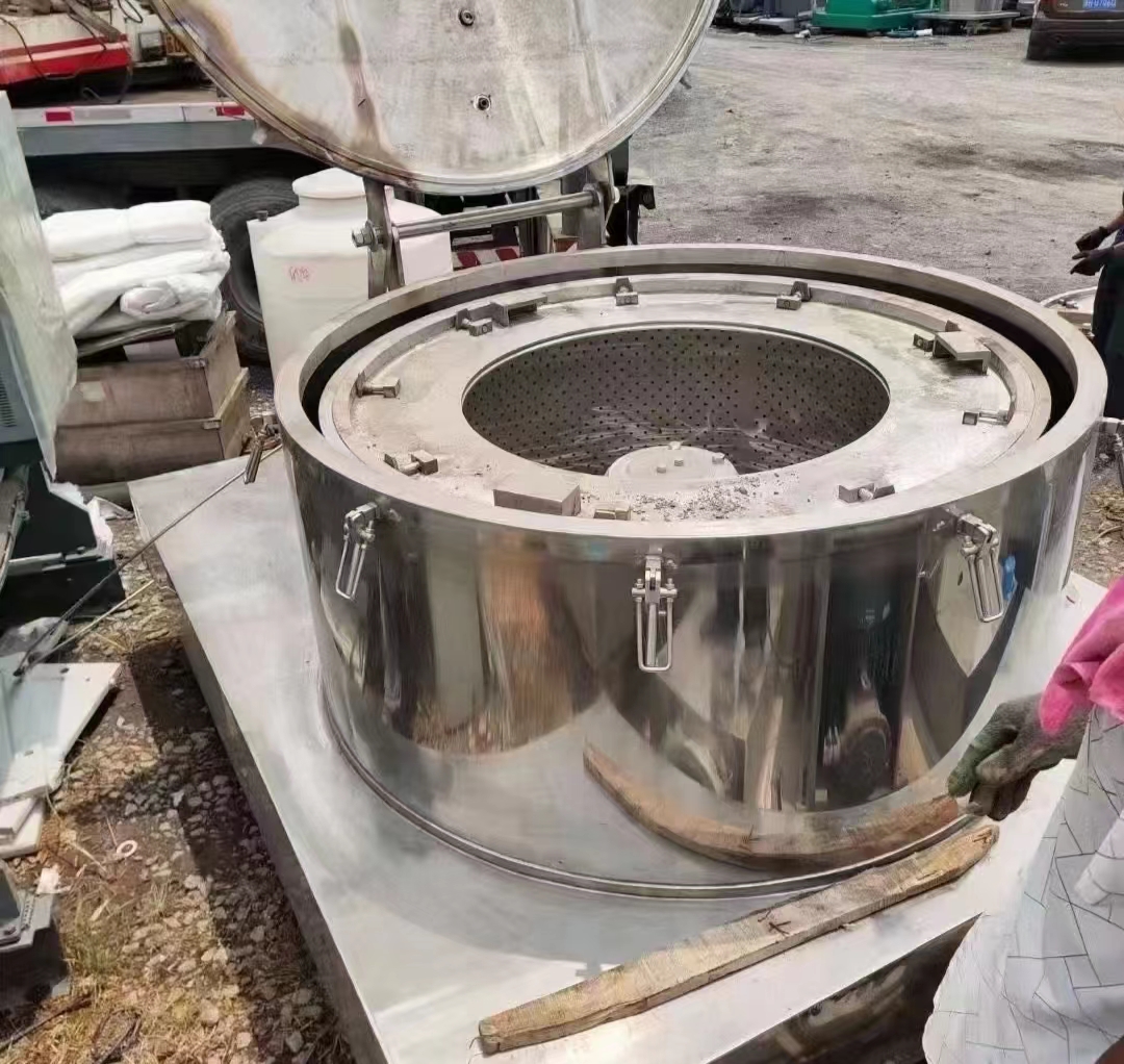 Used Plate Centrifuge Solid-liquid Separation Equipment Automatic Discharging of Stainless Steel Material