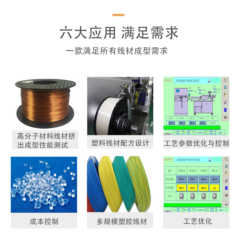 Putong Precision 3D Printing Consumable Extrusion Experimental Machine Small Wire Forming Machine