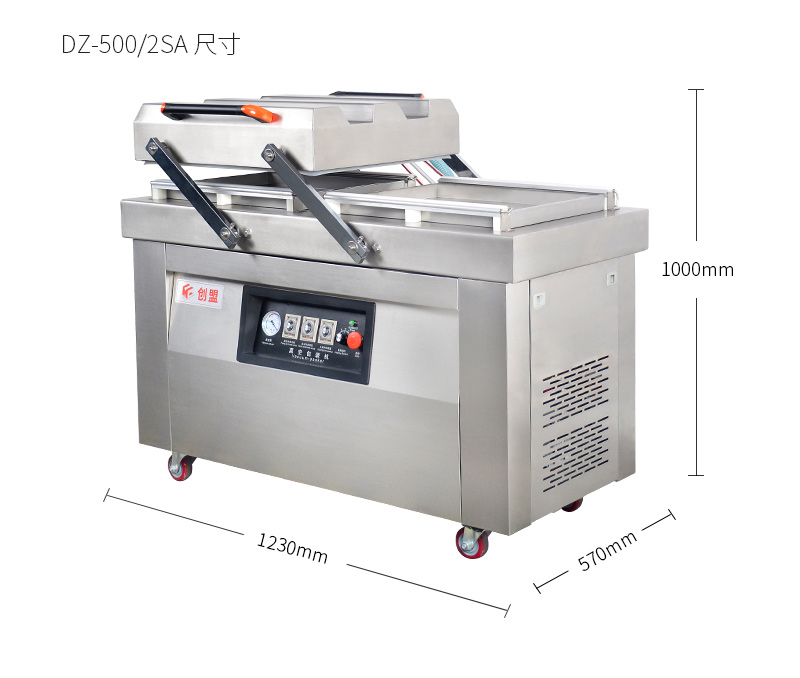 Chuangmeng DZ-400/2SA high-quality luxury double room Vacuum packing machine