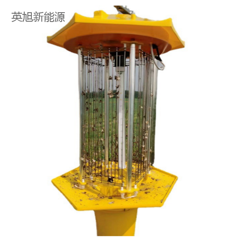 Photovoltaic Power Generation Intelligent Light Control Insect Control Lamp Vertical Pole Electric Shock Insect Control Lamp Farmland Farming Frequency Vibration Mosquito Control Lamp