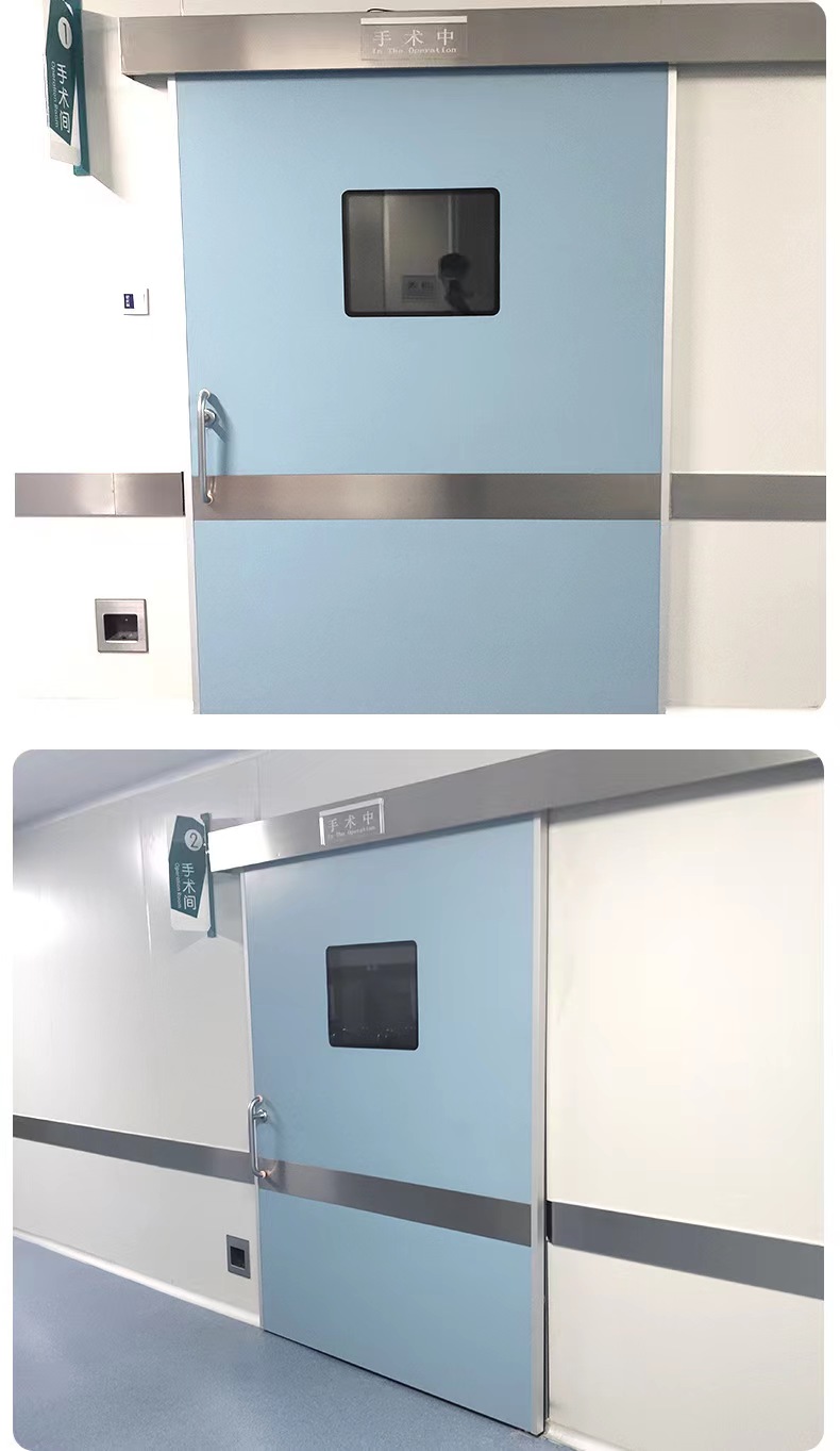 Anti radiation lead door manufacturer dental CT radiation department X-ray CT/DR room radiation protection door single open injury detection door