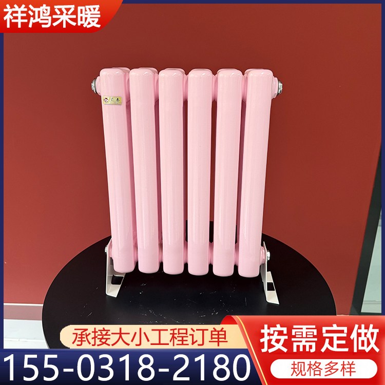 6030 双水道散热器 钢管暖气片厂家 承接大小工程订单