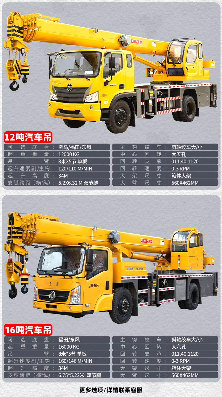 Luying manufacturer provides 6, 8, 10, and 12 tons of small truck cranes for construction. The new national six blue brand cranes are available in stock