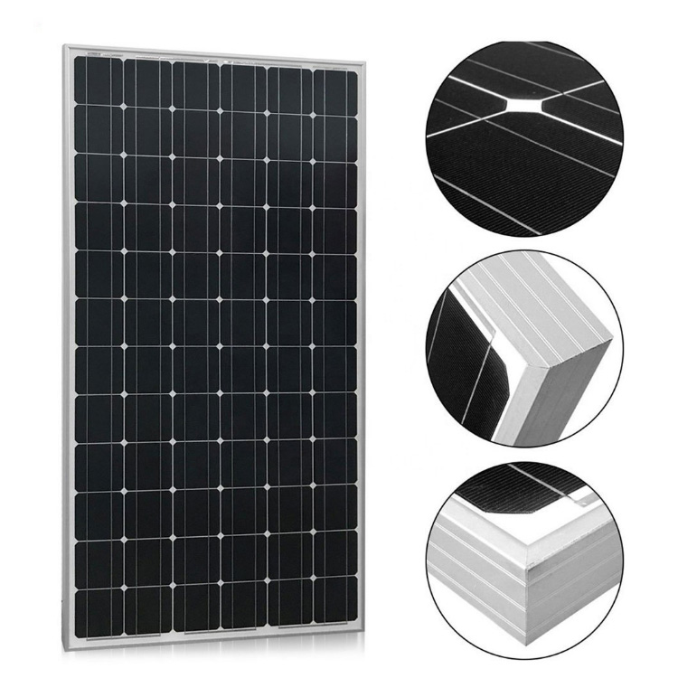 Polycrystalline solar panels 200w solar power generation photovoltaic panels for household use