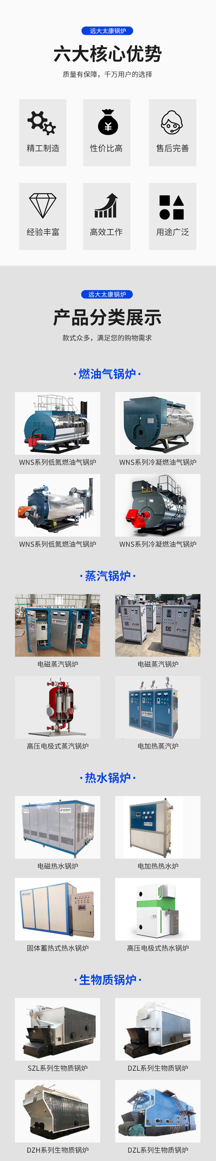 Commercial use of 10 ton biomass particle steam boiler for building maintenance, food processing, and reaction kettle coordination