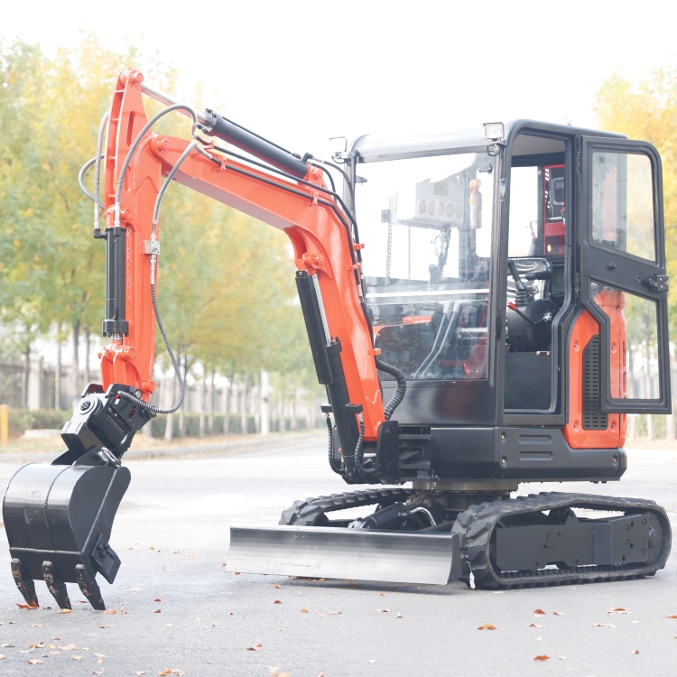 Mini excavator, 1 ton, 2 orchard hook engineering, excavator, bulldozer, crawler, household agricultural excavator, micro excavation