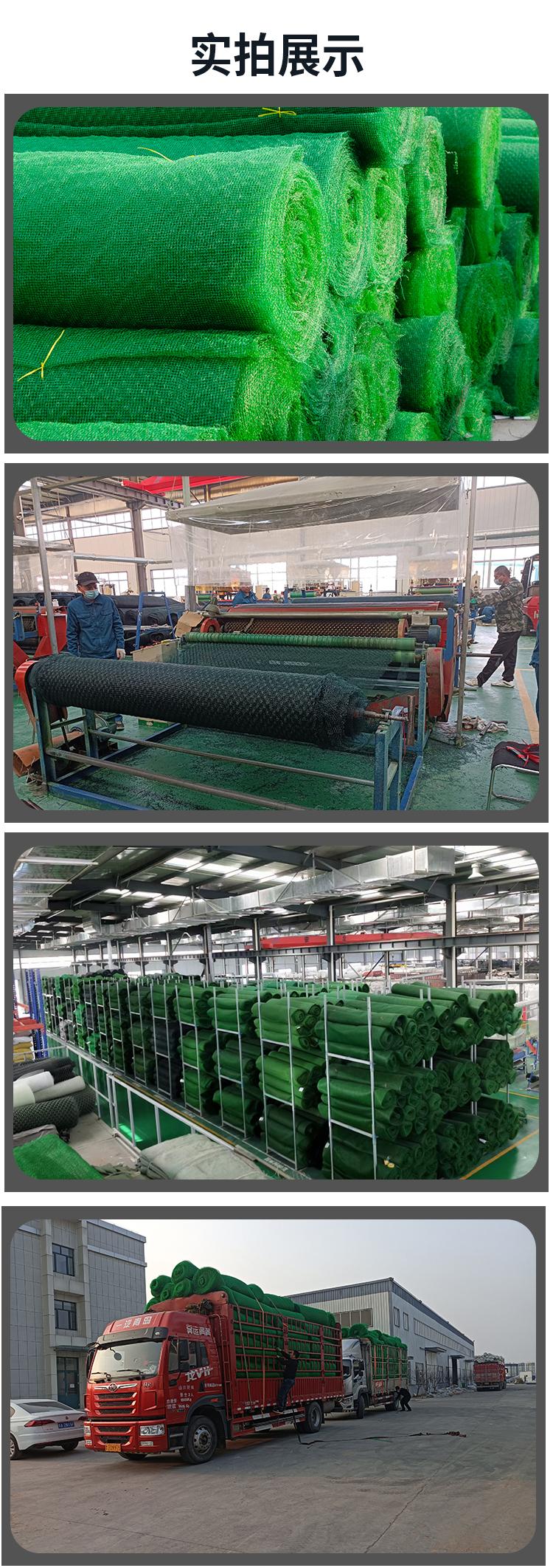 Slope greening protection, three-dimensional vegetation network, geotextile mat, national standard EM2 EM3 EM4 EM5 grass planting and soil fixation