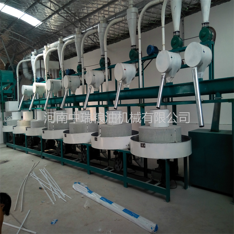 500 ton flour processing equipment, complete set of flour machinery equipment, Zhongrui grain and oil wheat flour machine