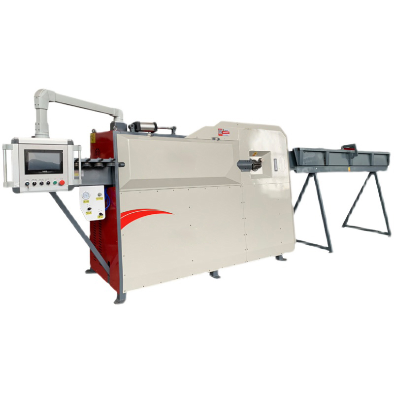 Fully automatic steel bar straightening and bending machine CNC steel bar straightening and bending steel bar bending plate and steel bar integrated machine