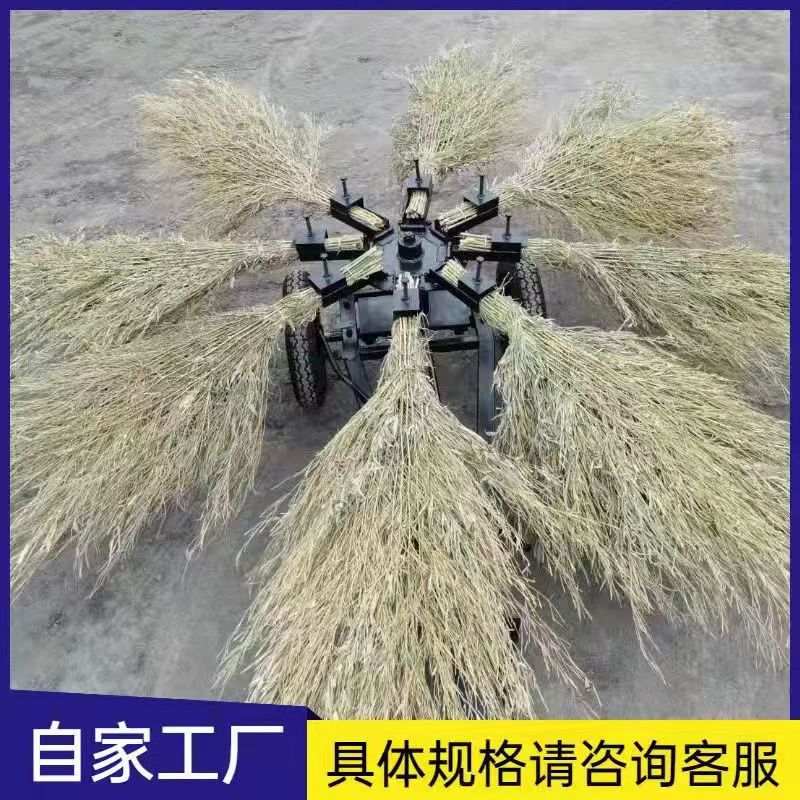 8 bundled broom type road sweepers in the factory area, broom sweeping vehicles, wind and fire wheel folding broom cleaning vehicles, road cleaning