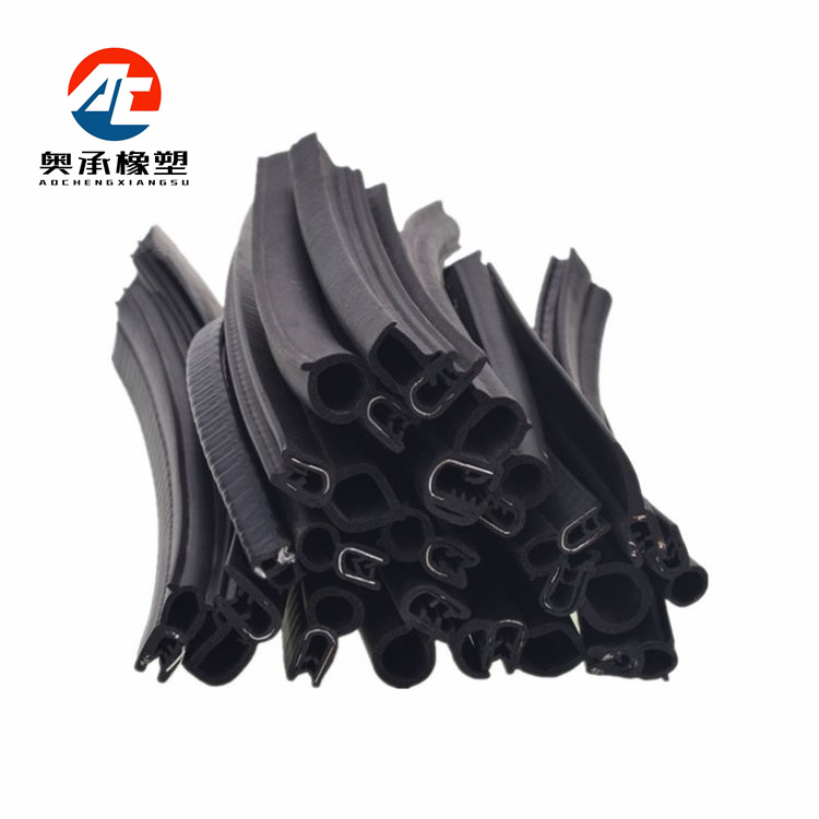 Soundproof car door frame rubber strip, middle door, dustproof motor cabinet, electrical box, mechanical equipment, bubble testing sealing strip, U-shaped sealing strip