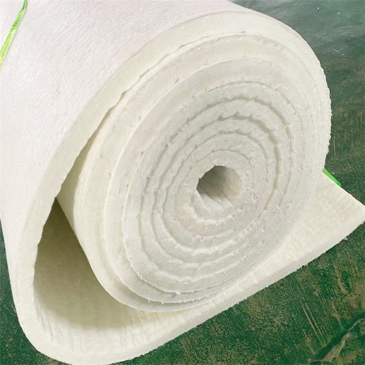 Aluminium silicate needled blanket Class A flame retardant thermal insulation fireproof thermal insulation fiber blanket